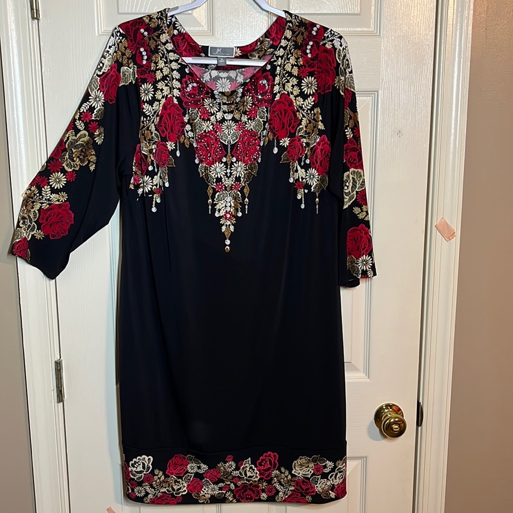 JM long sleeve short dress